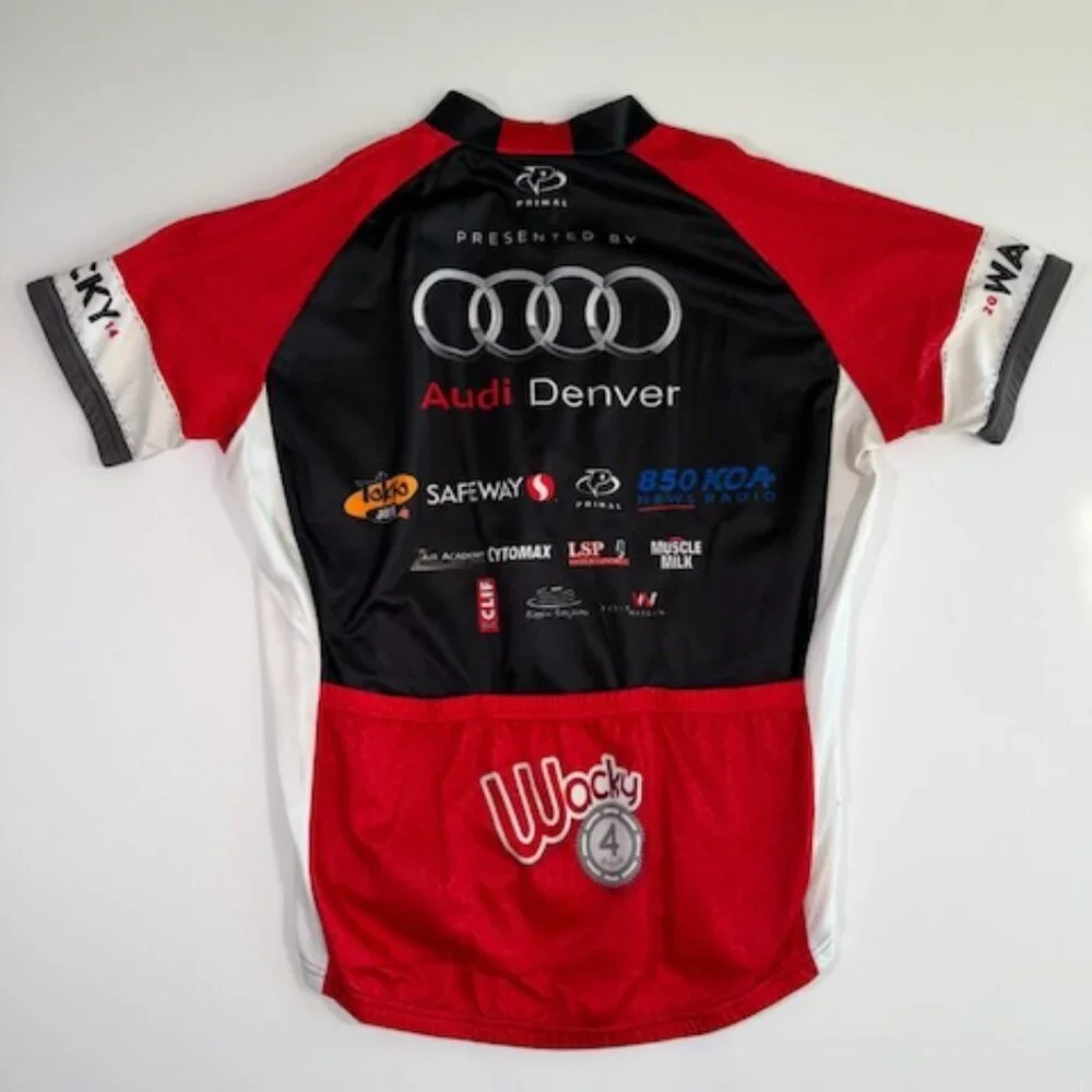 PRIMAL Cycling Kit Short Sleeve Jersey Shirt and Bib Shorts L/XL